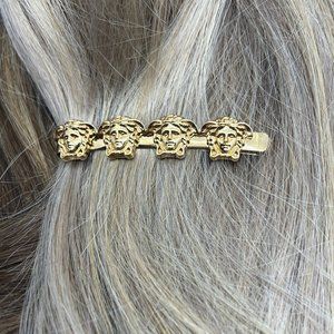 Versace Medusa Head Hair Clip